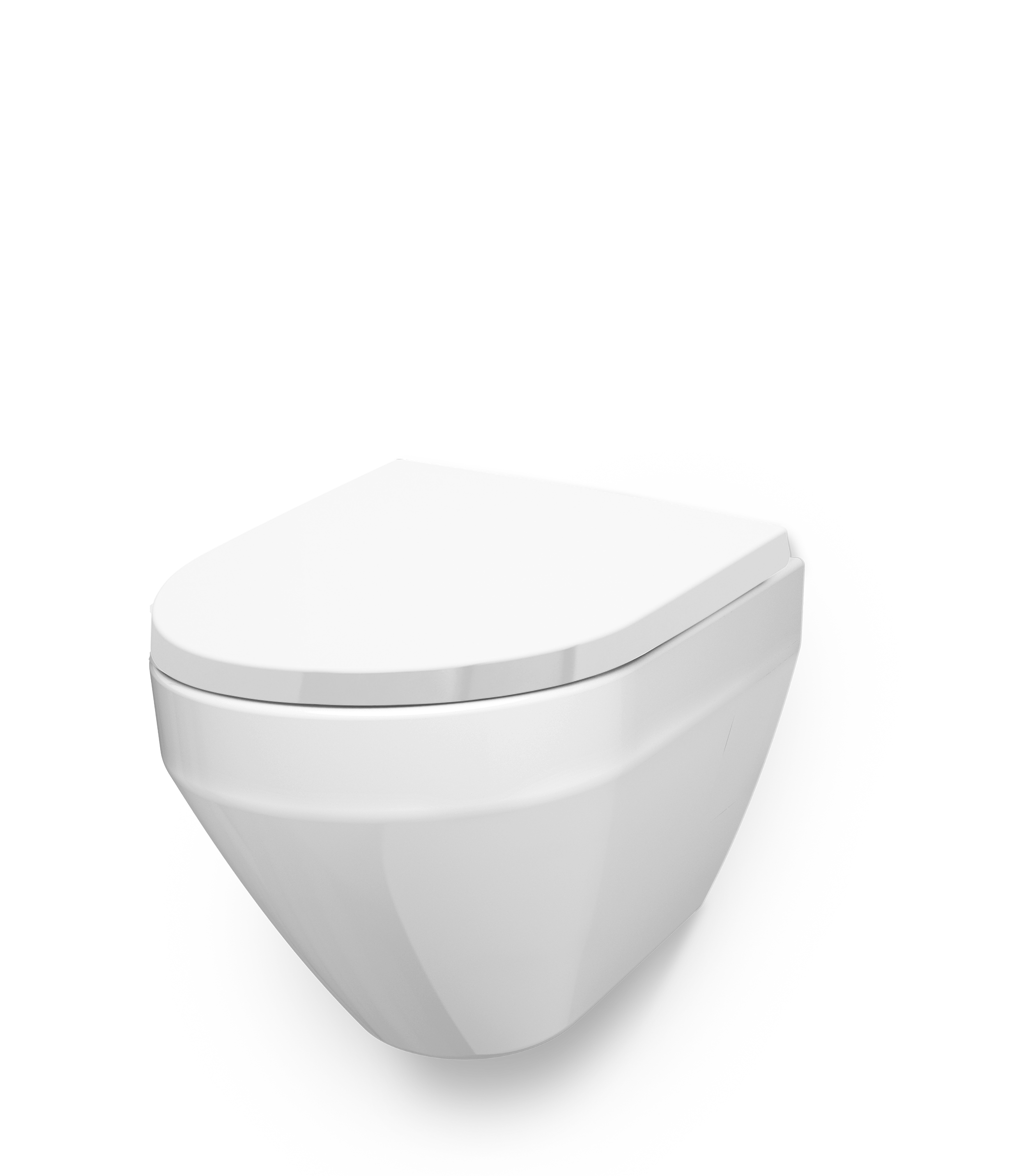 FlashClean挂墙式无缝冲水座便器